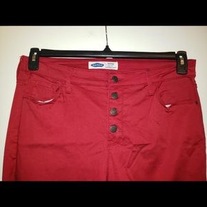 High-Waisted Button-Fly Sateen Roackstar